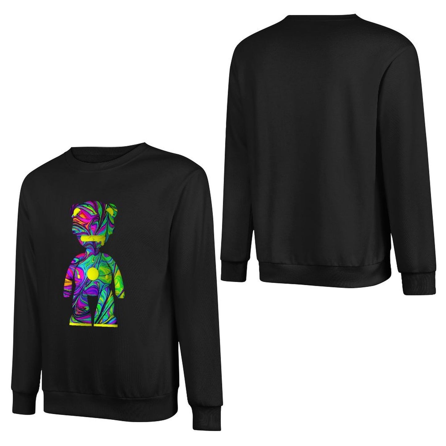 Long Sleeve With Front PatternDailyFit Printed