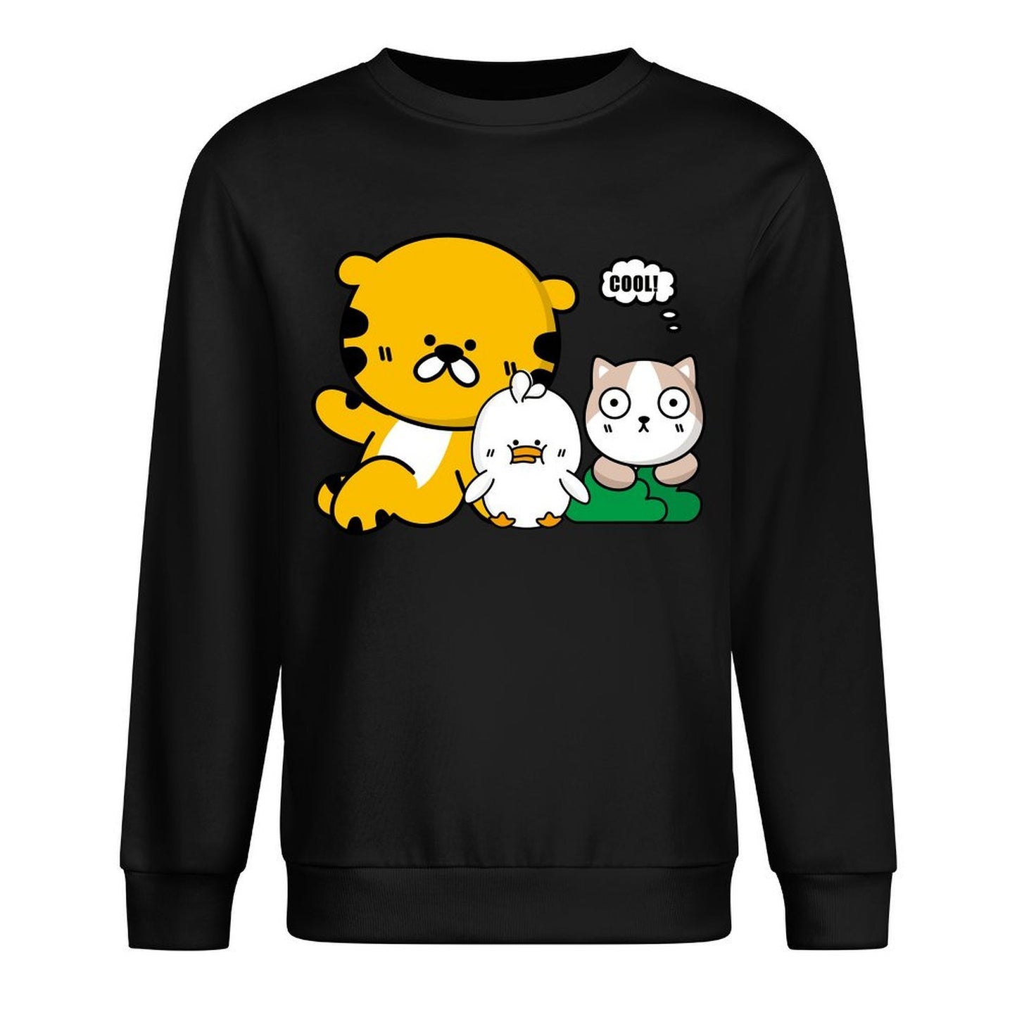 Front Patterned Long Sleeve TopComfortLine Performance