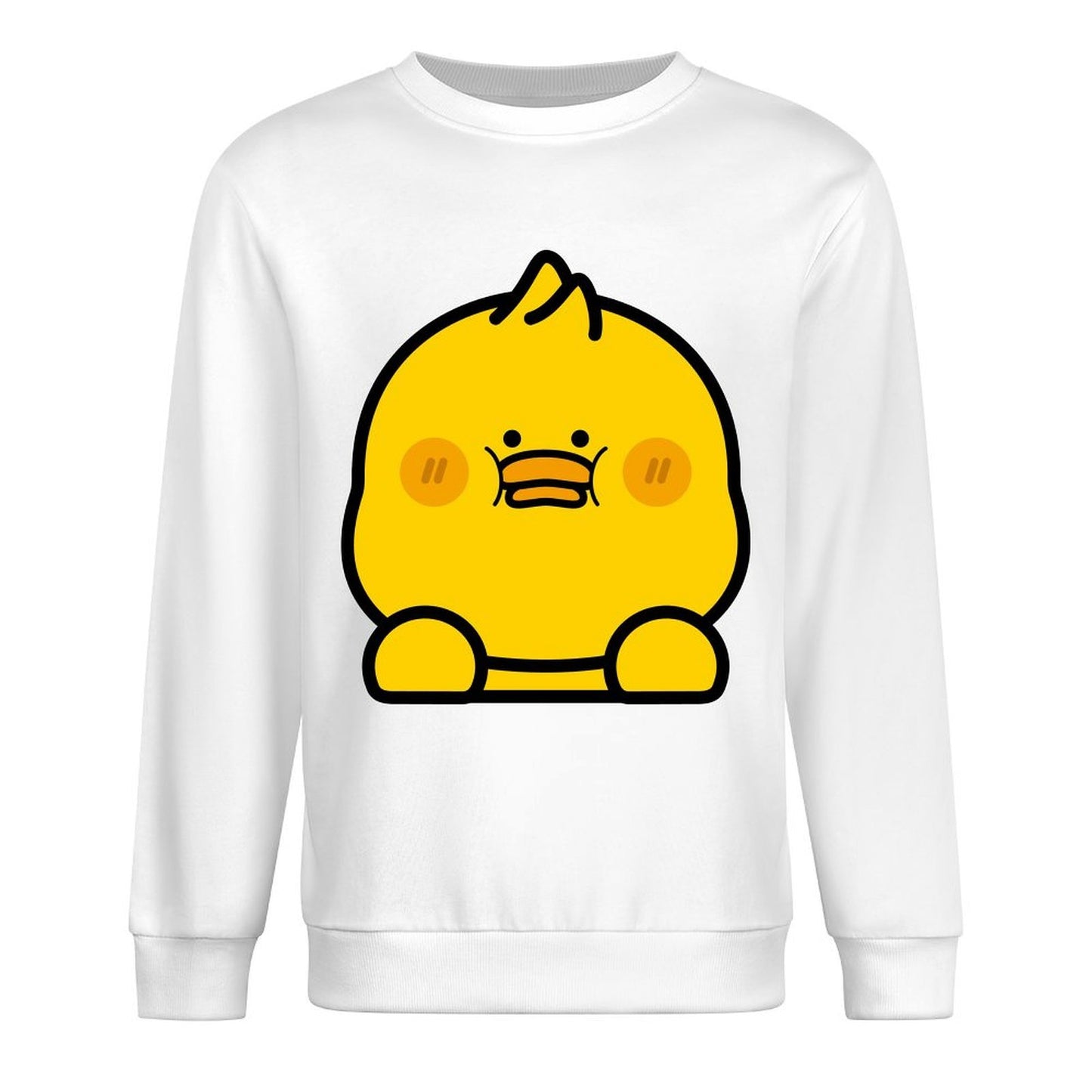 Front Patterned Long Sleeve TopActive Design-Your-Own