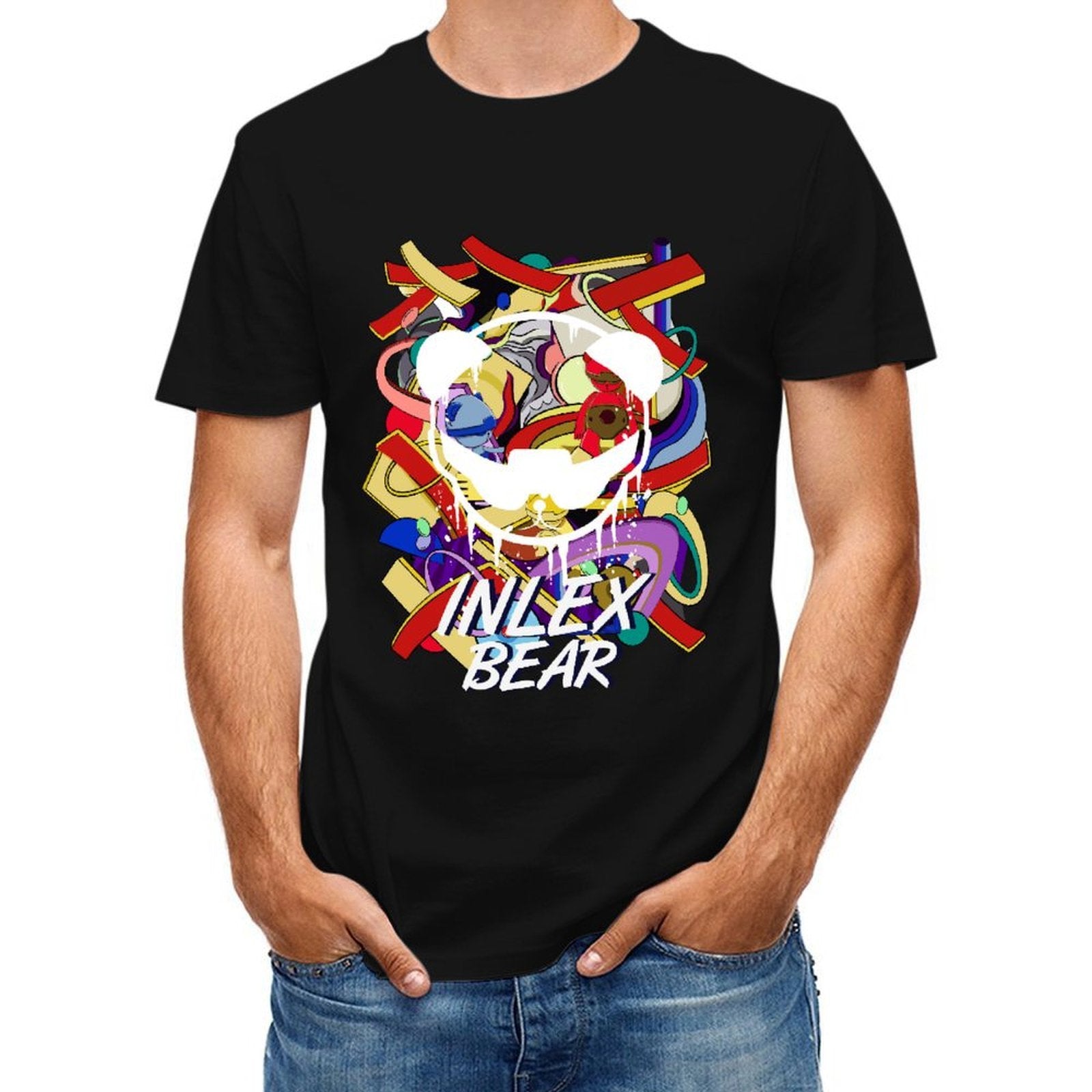 Inlex Bear T-shirtsHigh-Quality Heat-Transfer T-Shirt