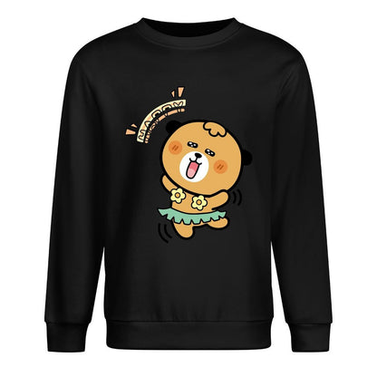 Front Patterned Long Sleeve TopTimelessStyle Edition