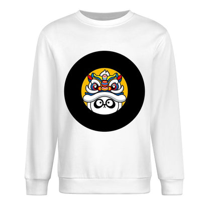 Front Patterned Long Sleeve TopRelaxed ClassicFit