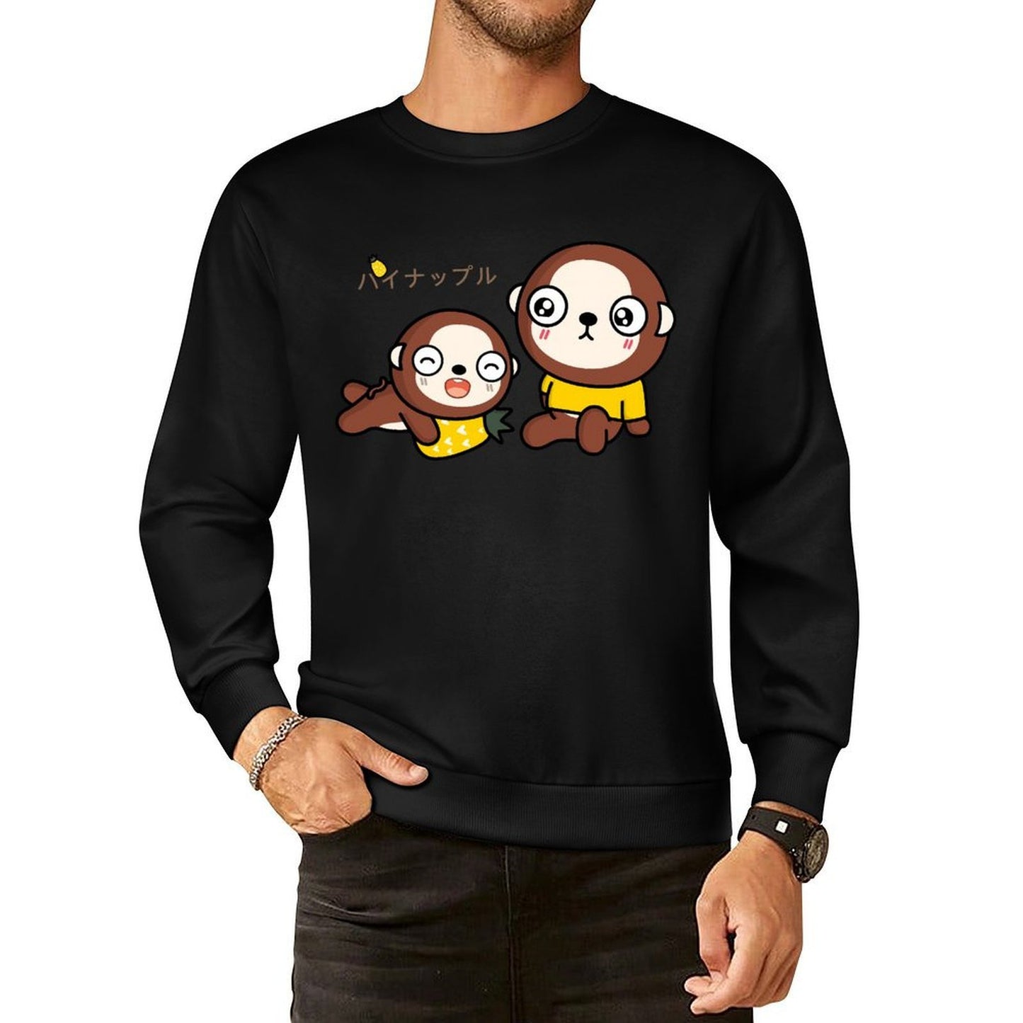 IPBR 250g Crew Neck Long Sleeve Sweatshirt Front GraphicCrew Neck Long Sleeve Sweatshirt4001487
