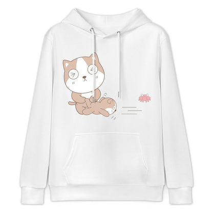 Eco-Conscious DailyFit Front Graphic Hoodies