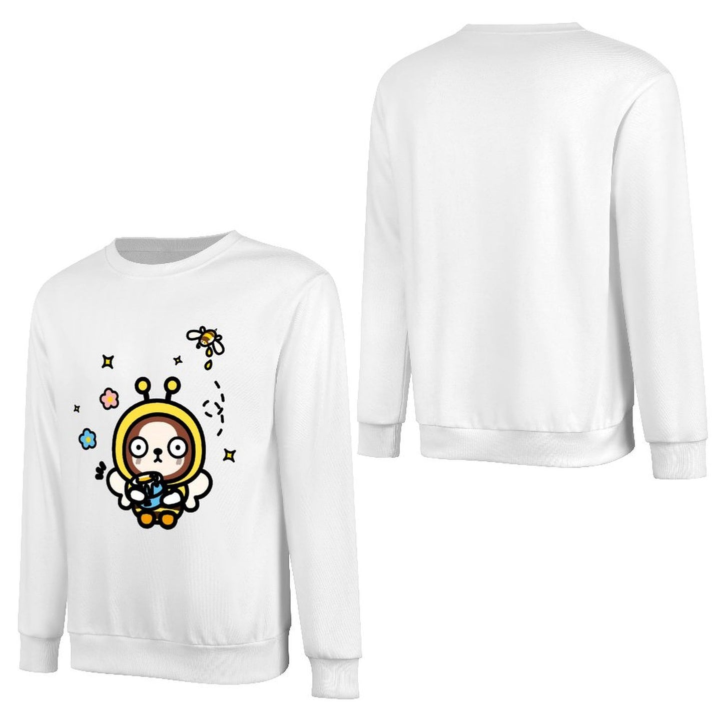 Front Patterned Long Sleeve TopEssential PremiumSeries