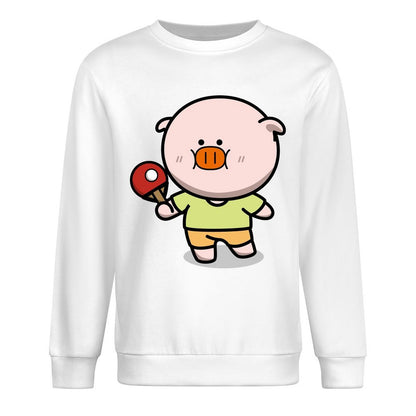 Front Patterned Long Sleeve TopSmooth Feel Studio