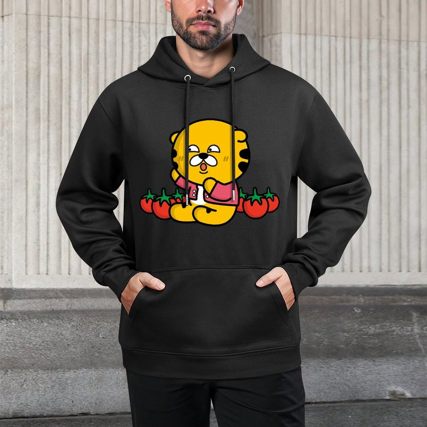 High-Quality PureStyle Front Graphic Hoodies