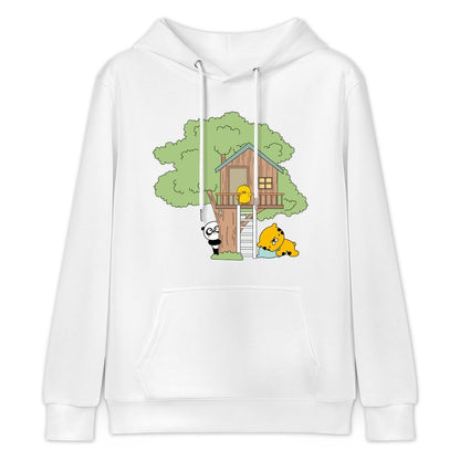 Minimalist RelaxFit Front Graphic Hoodies