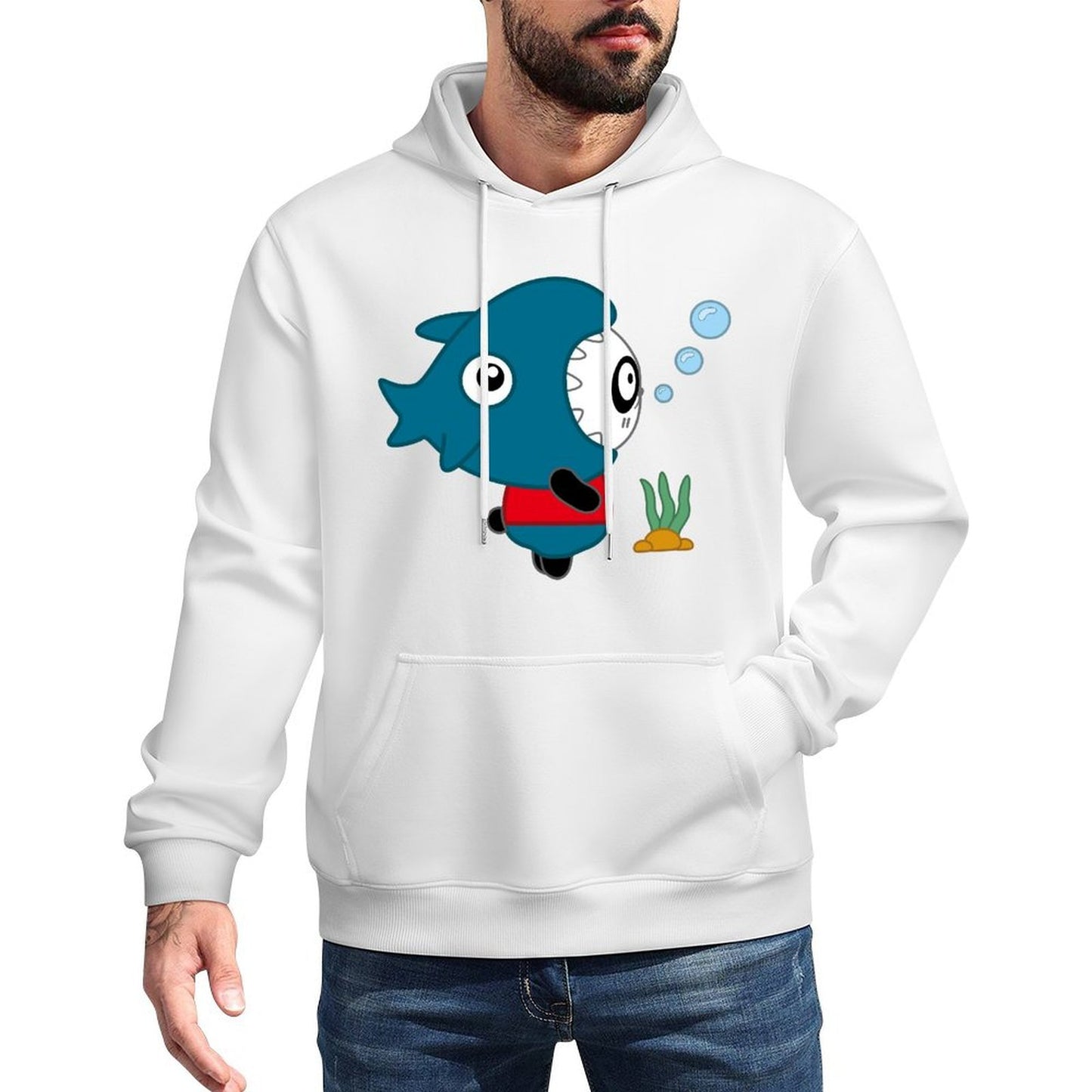 IPBR 250g Hooded Pocket Sweatshirt Front GraphicMen's Hooded  Sweatshirt4000795