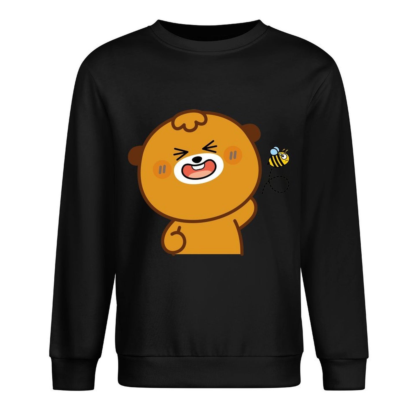 Front Patterned Long Sleeve TopSoftFeel Studio