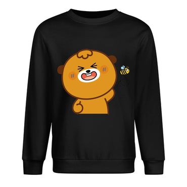 Front Patterned Long Sleeve TopSoftFeel Studio