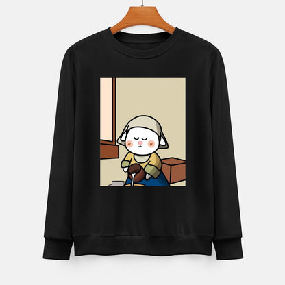  Front Patterned Long Sleeve TopComfortSeries SoftWear