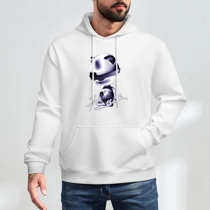 Hoodie Front PatternCrew Neck Heavyweight