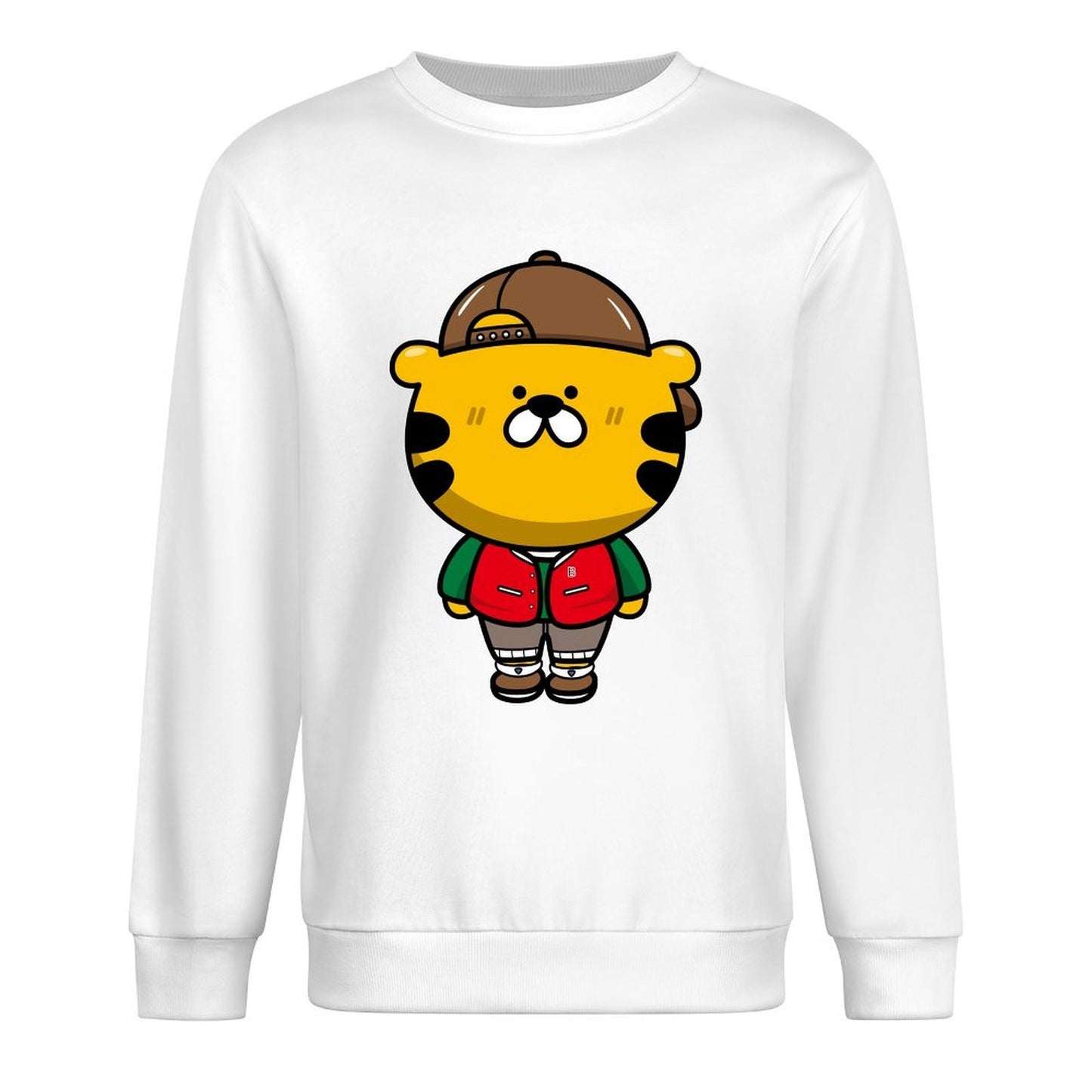 Front Patterned Long Sleeve TopClassic Indoor