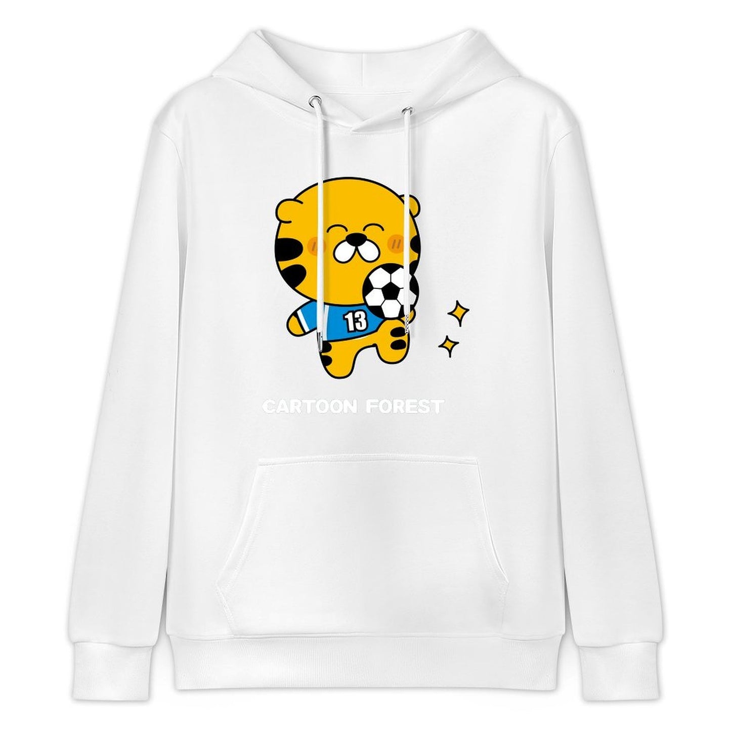 Print-Ready ModernFit Front Graphic Hoodies