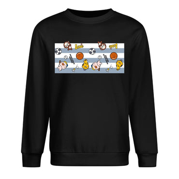 Front Patterned Long Sleeve TopClassicLine Sleek