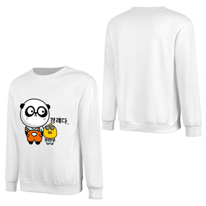 Front Patterned Long Sleeve TopPrint-Ready Minimal