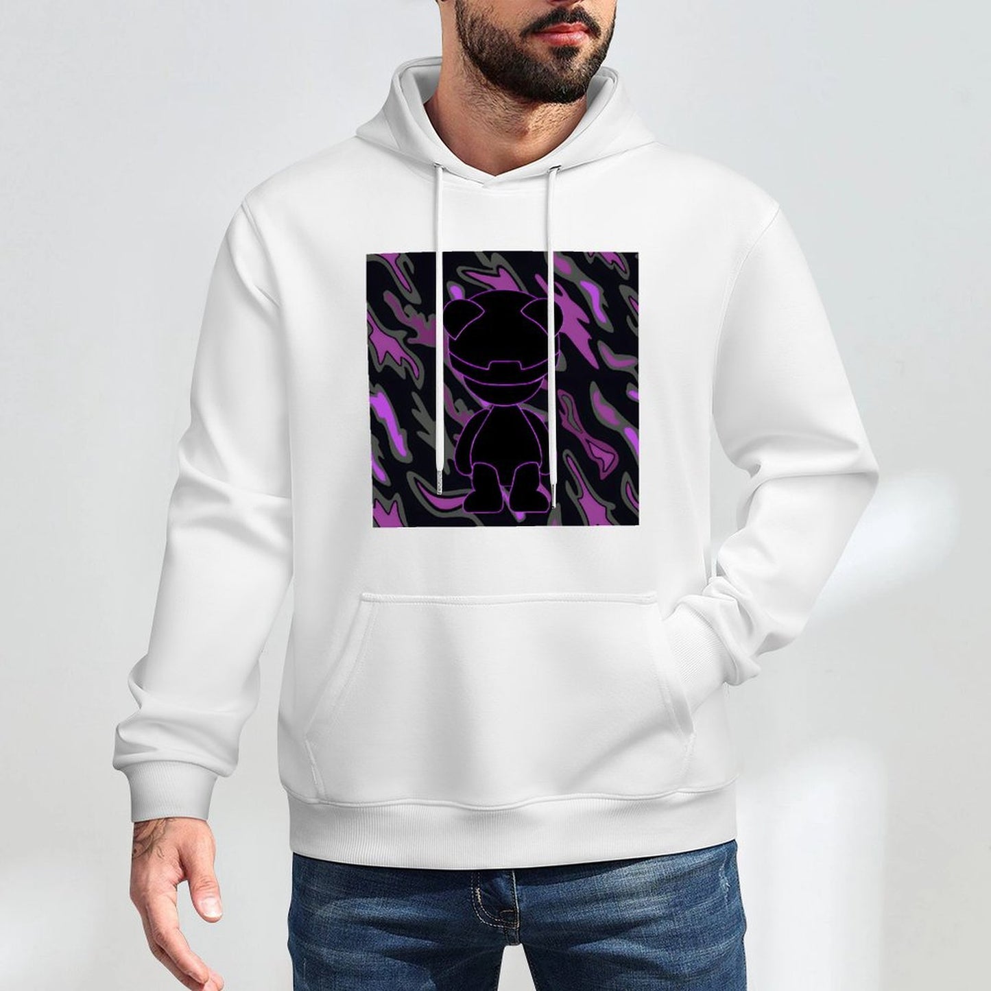 Hoodie Front PatternPromotional Logo-Ready