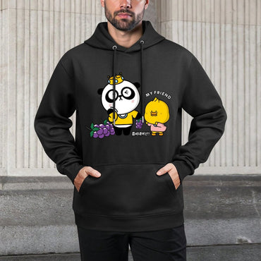 IPBR 250g Hooded Pocket Sweatshirt Front GraphicMen's Hooded  Sweatshirt4001483