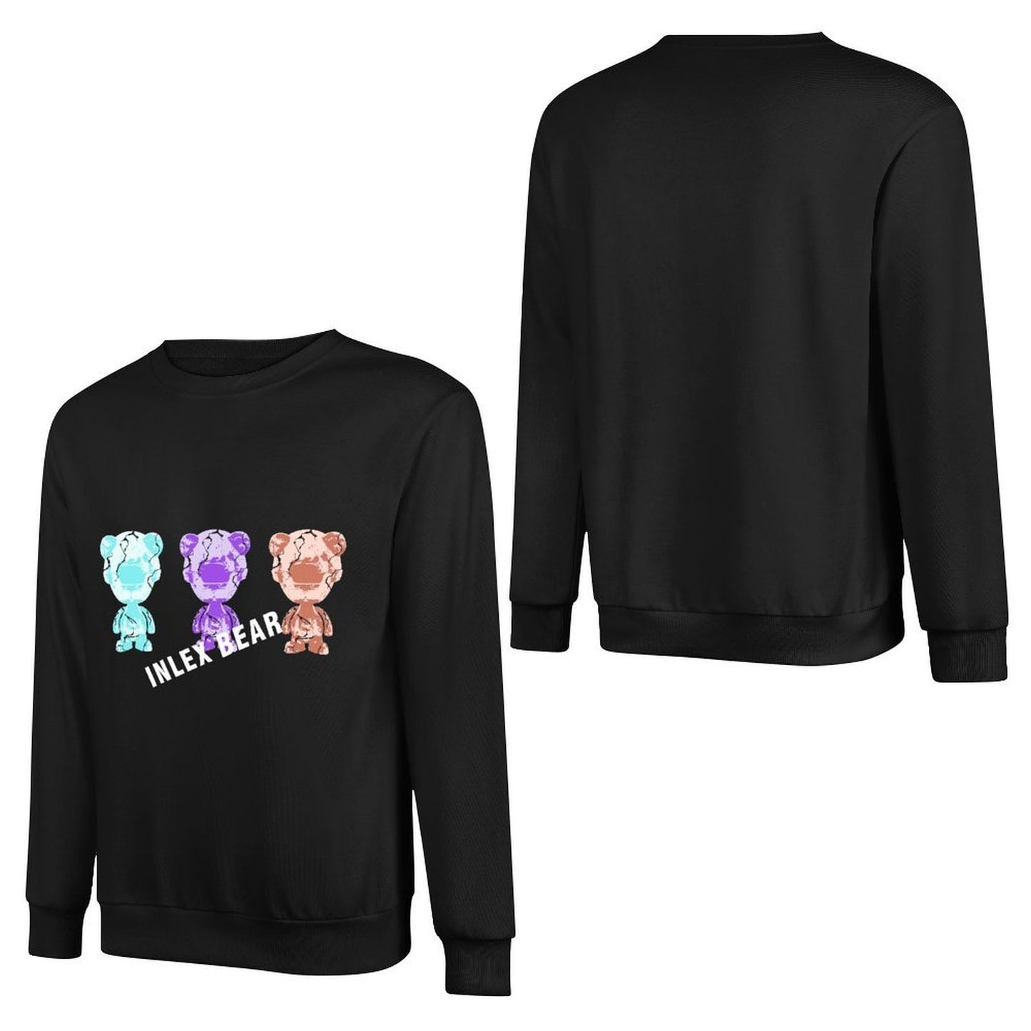 IPIB 250g Crew Neck Long Sleeve Sweatshirt Front GraphicCrew Neck Long Sleeve Sweatshirt6000050-6