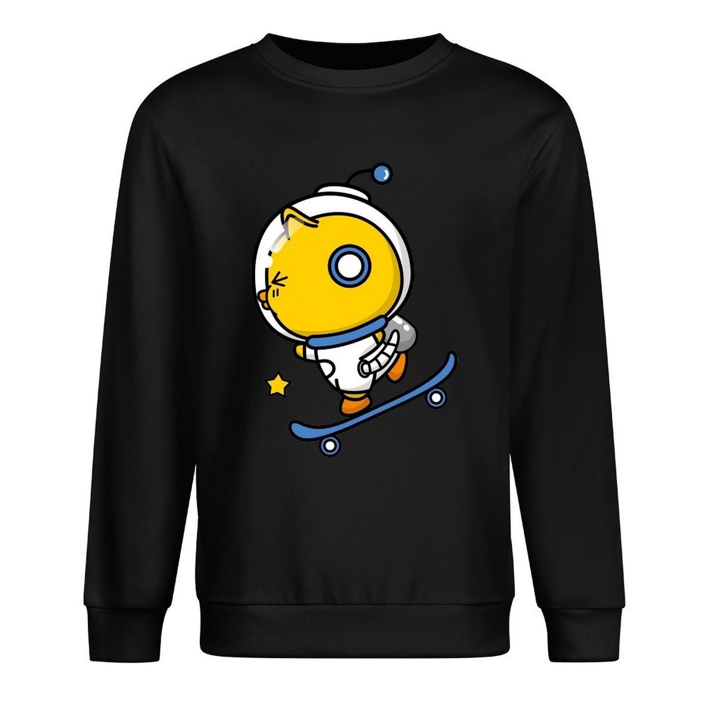 Front Patterned Long Sleeve TopActiveWear Lifestyle