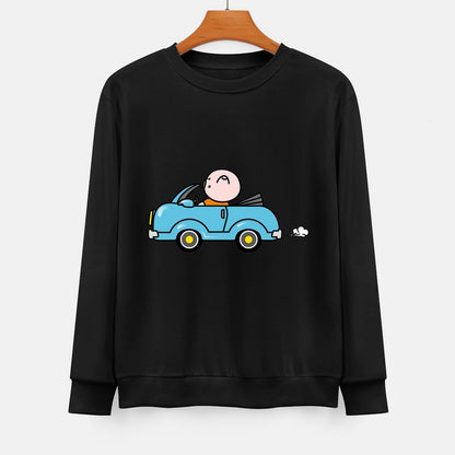 Front Patterned Long Sleeve TopLifestyle SoftLine
