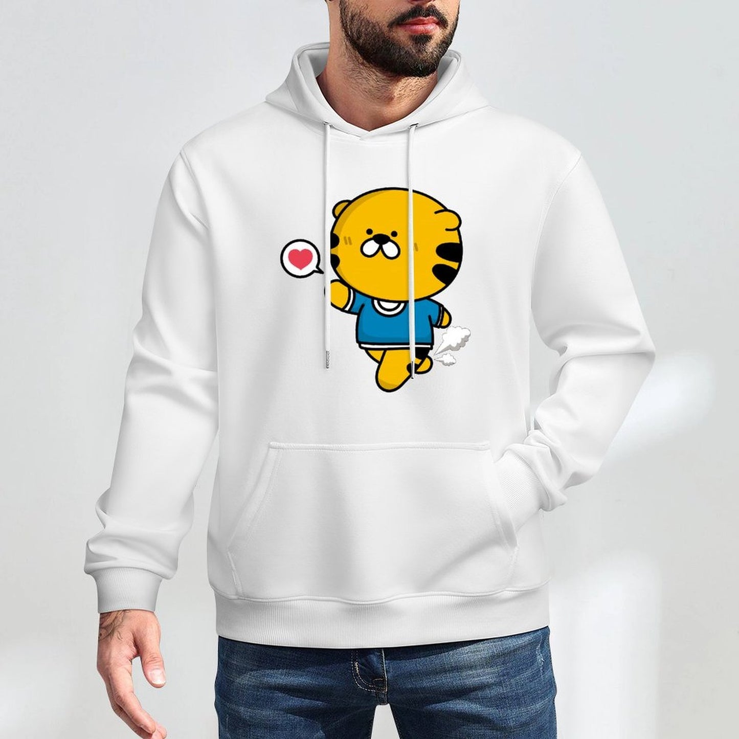 Vibrant Colors ActiveWear Front Graphic Hoodies