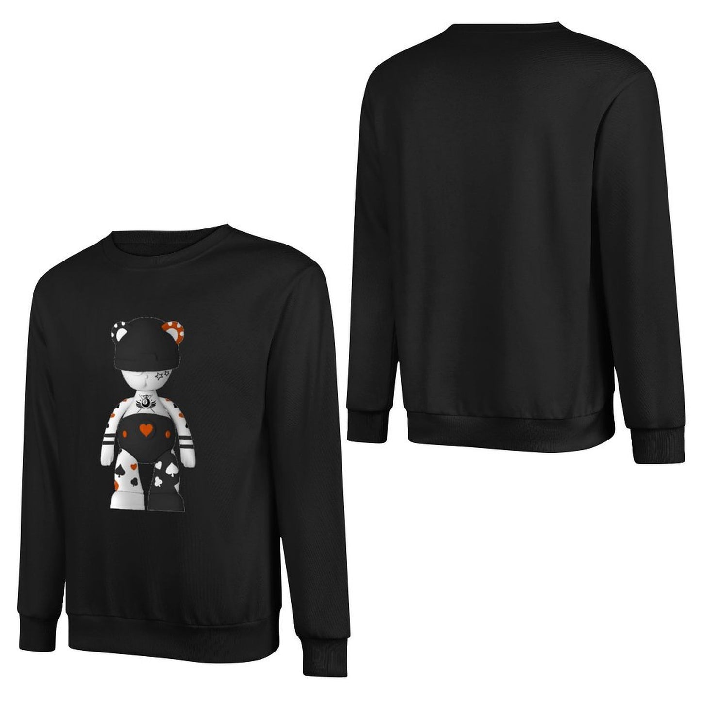 IPIB 250g Crew Neck Long Sleeve Sweatshirt Front GraphicCrew Neck Long Sleeve Sweatshirt6000018-4