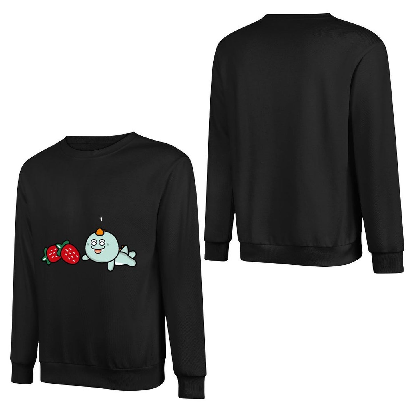 Front Patterned Long Sleeve TopEverydayFit RegularFit