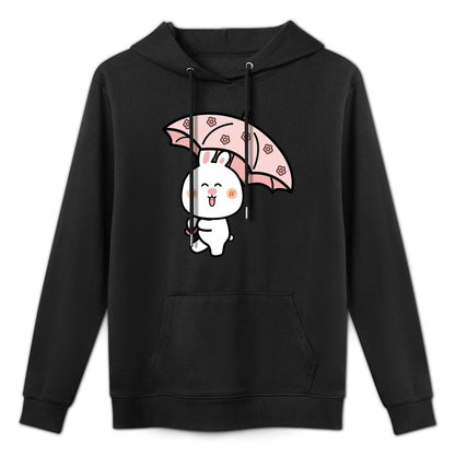 Double-Stitched Batch-Printed Front Graphic Hoodies