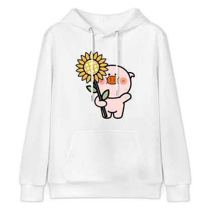 PureStyle Tear-Resistant Front Graphic Hoodies