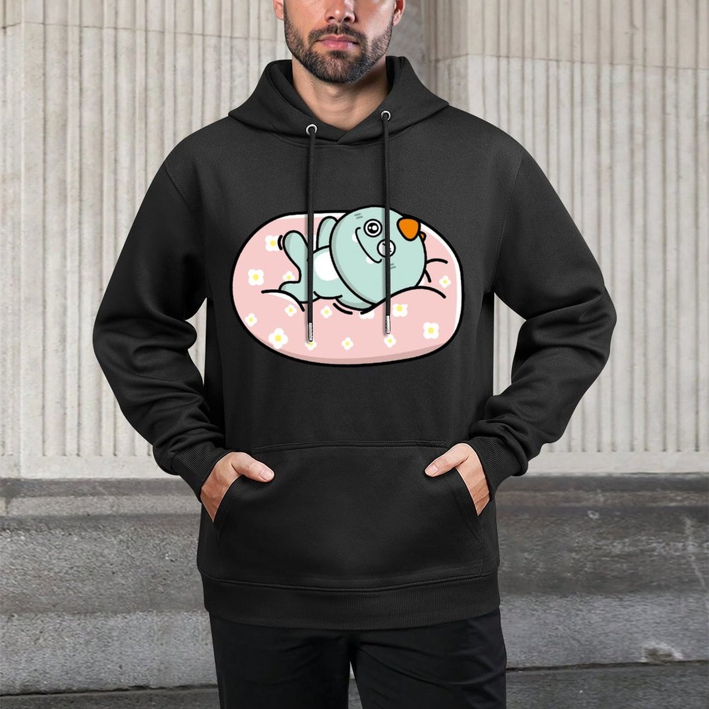 IPBR 250g Hooded Pocket Sweatshirt Front GraphicMen's Hooded  Sweatshirt4001537