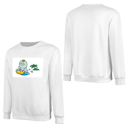 Front Patterned Long Sleeve TopSlim Fit Eco / Sustainable