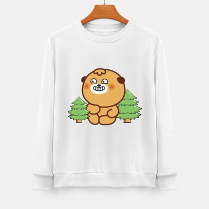 Front Patterned Long Sleeve TopFresh Refined