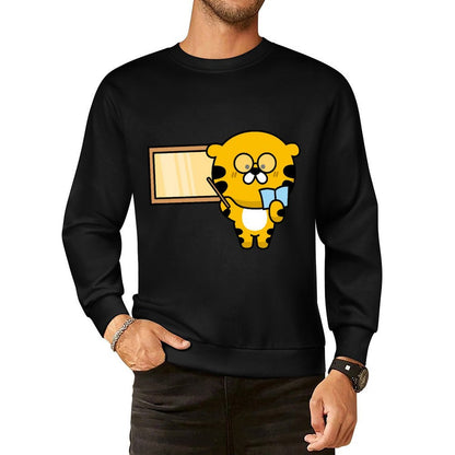 Front Patterned Long Sleeve TopCleanCut EverydayComfort