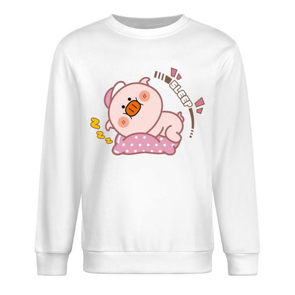 Front Patterned Long Sleeve TopSignature SoftTouch