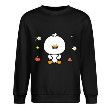 Front Patterned Long Sleeve TopCasual Fresh