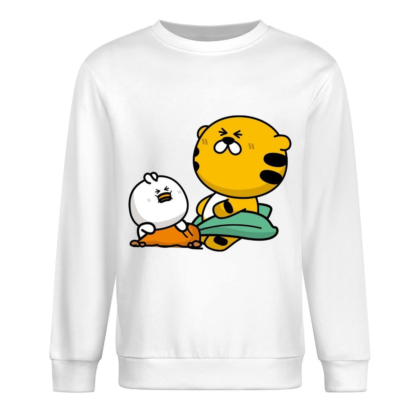 Front Patterned Long Sleeve TopLifestyleLine ActiveLine