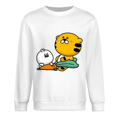 Front Patterned Long Sleeve TopLifestyleLine ActiveLine