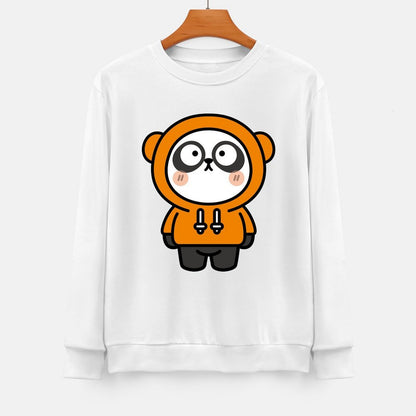 Front Patterned Long Sleeve TopSimple SoftTouch