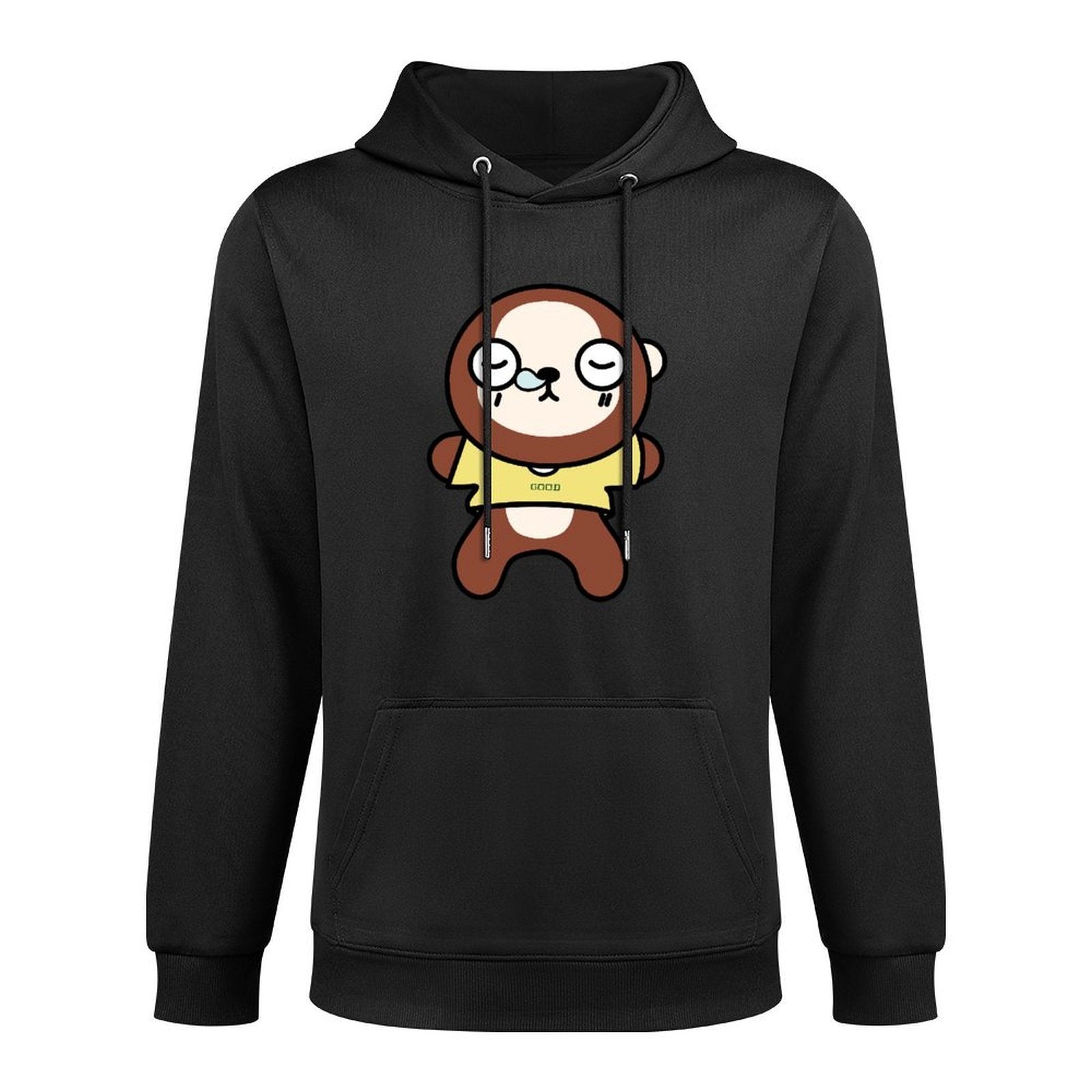 Shrink-Resistant Printing Front Graphic Hoodies