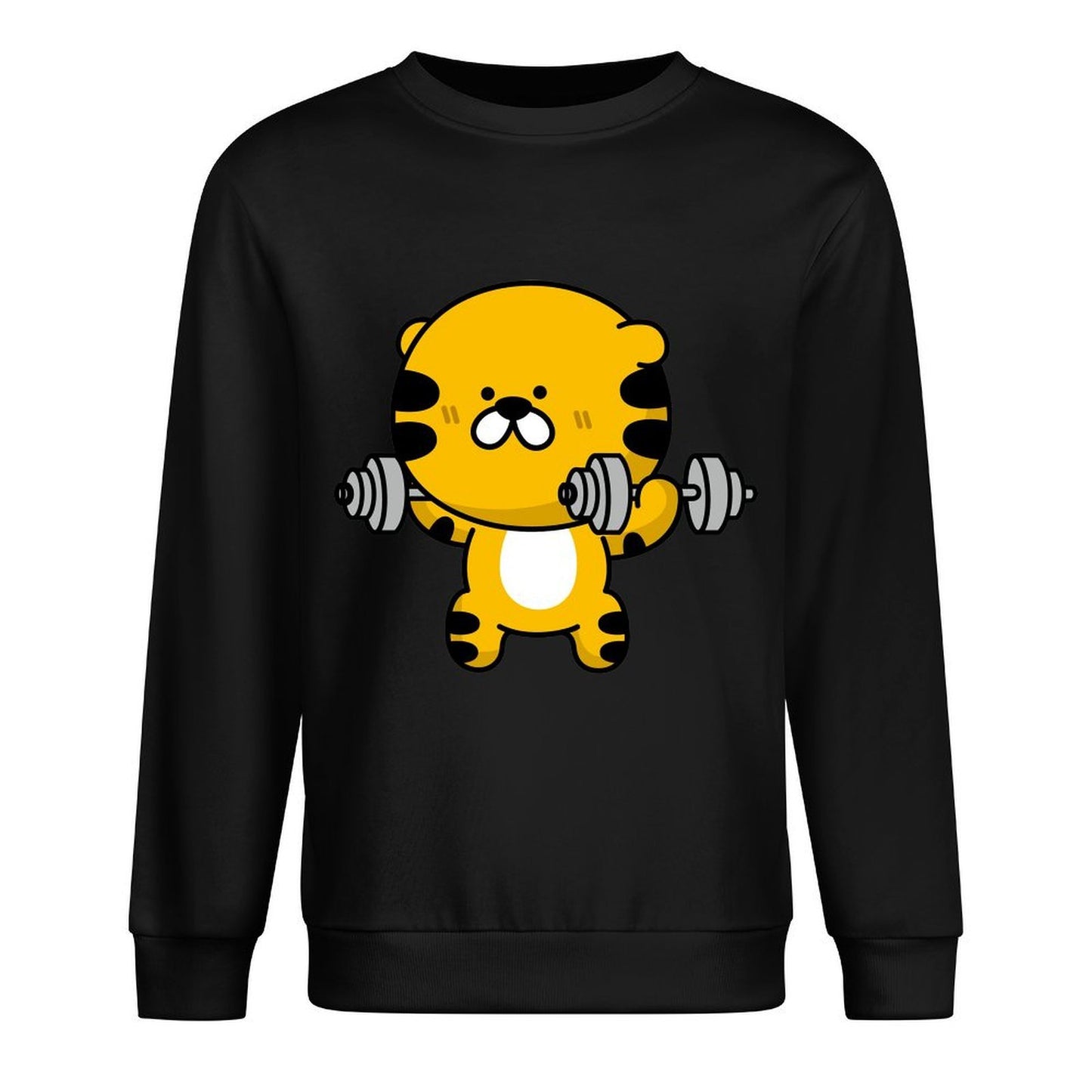 Front Patterned Long Sleeve TopEverydaySeries StreetStyle