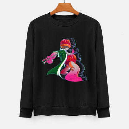 IPIB 250g Crew Neck Long Sleeve Sweatshirt Front GraphicCrew Neck Long Sleeve Sweatshirt6000009-4