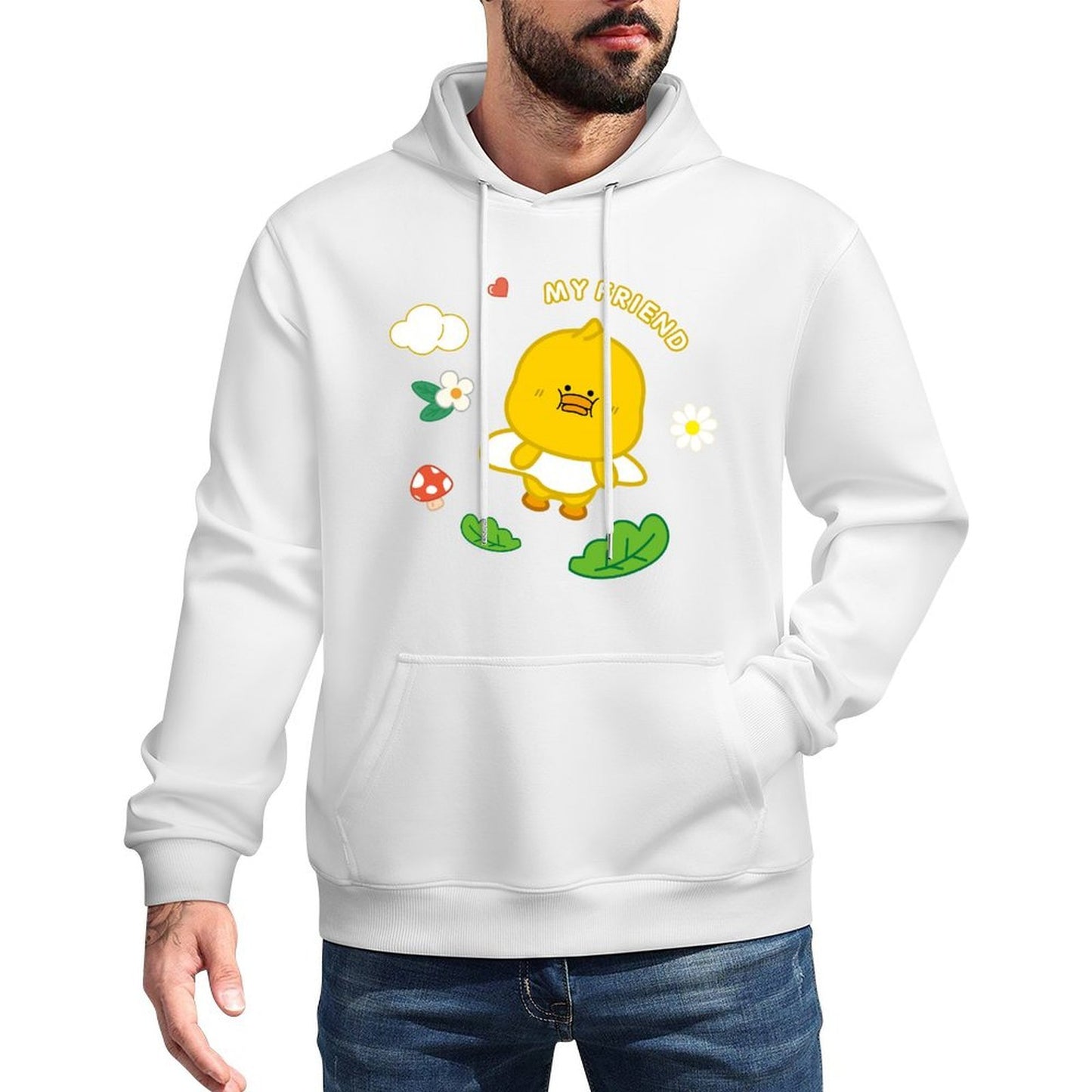 IPBR 250g Hooded Pocket Sweatshirt Front GraphicMen's Hooded  Sweatshirt4001098