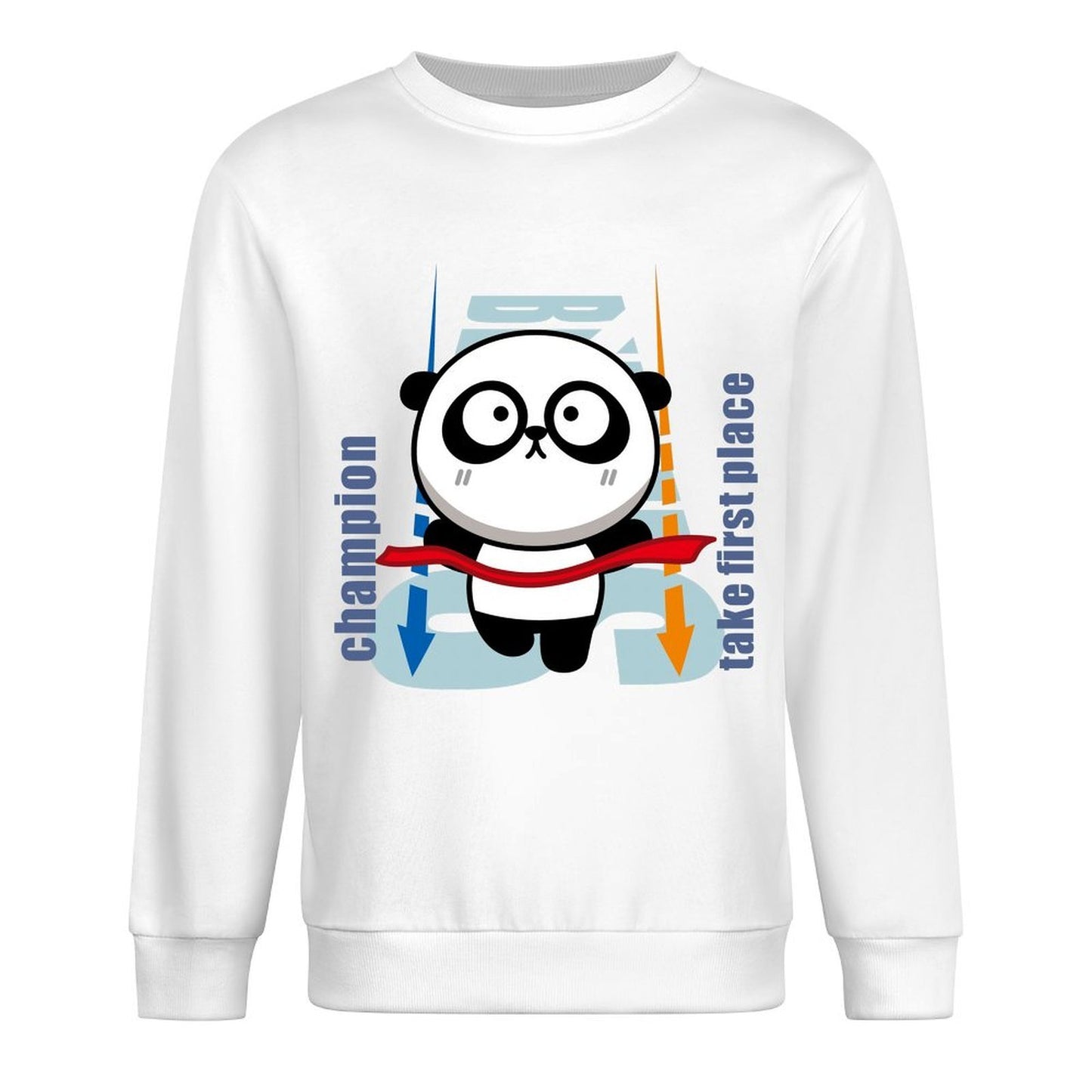 Front Patterned Long Sleeve TopDesign-Your-Own Recycled