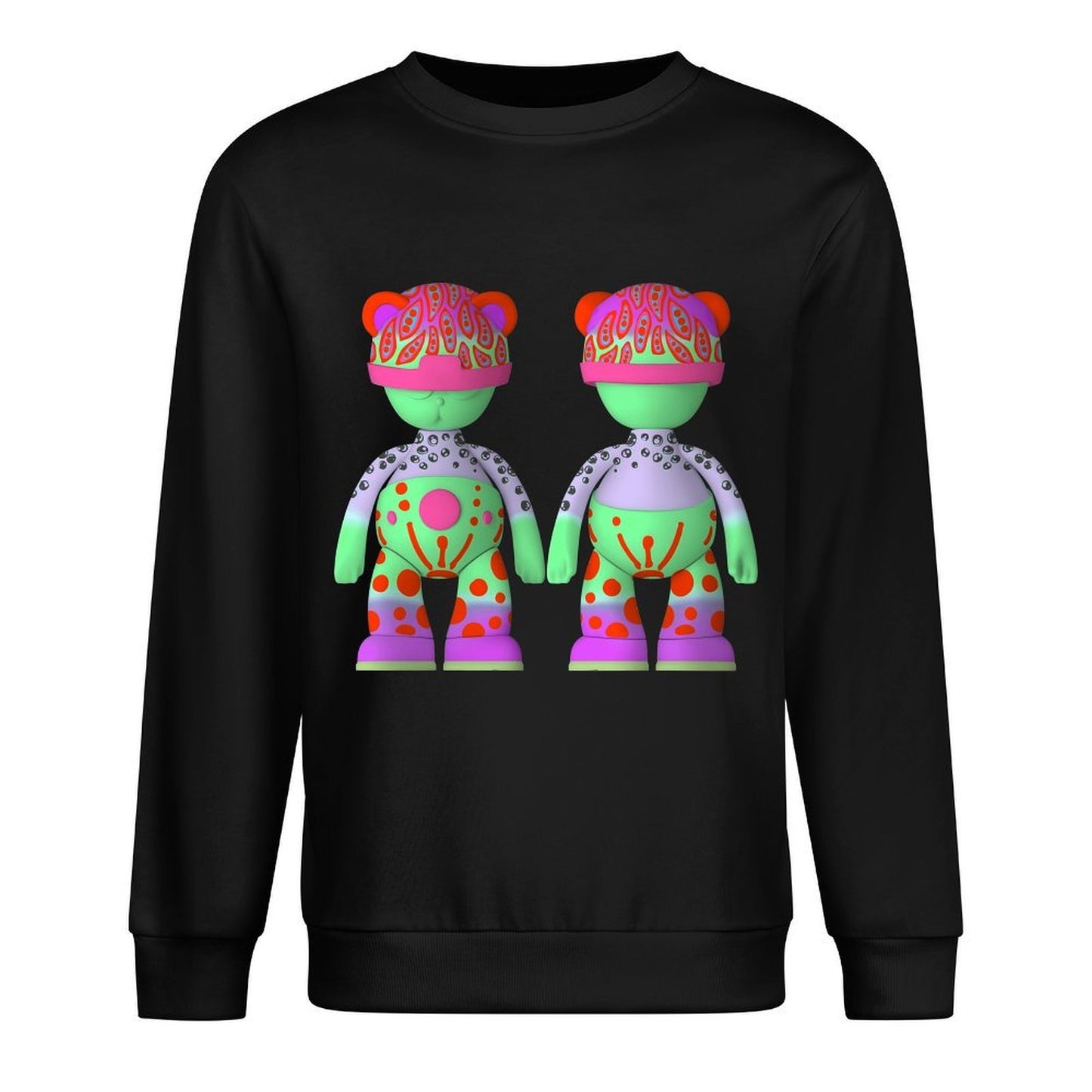 IPIB 250g Crew Neck Long Sleeve Sweatshirt Front GraphicCrew Neck Long Sleeve Sweatshirt6000079-3