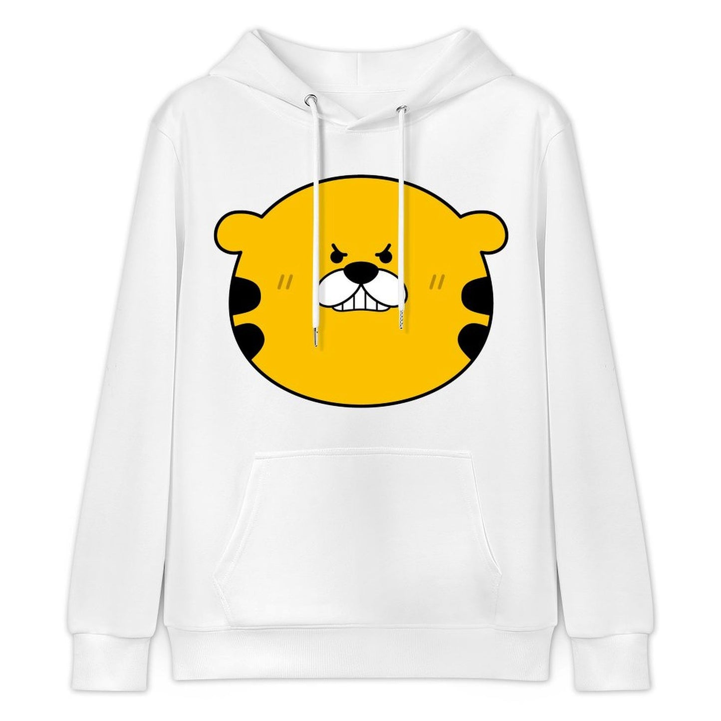 Batch-Printed Moisture-Wicking Front Graphic Hoodies