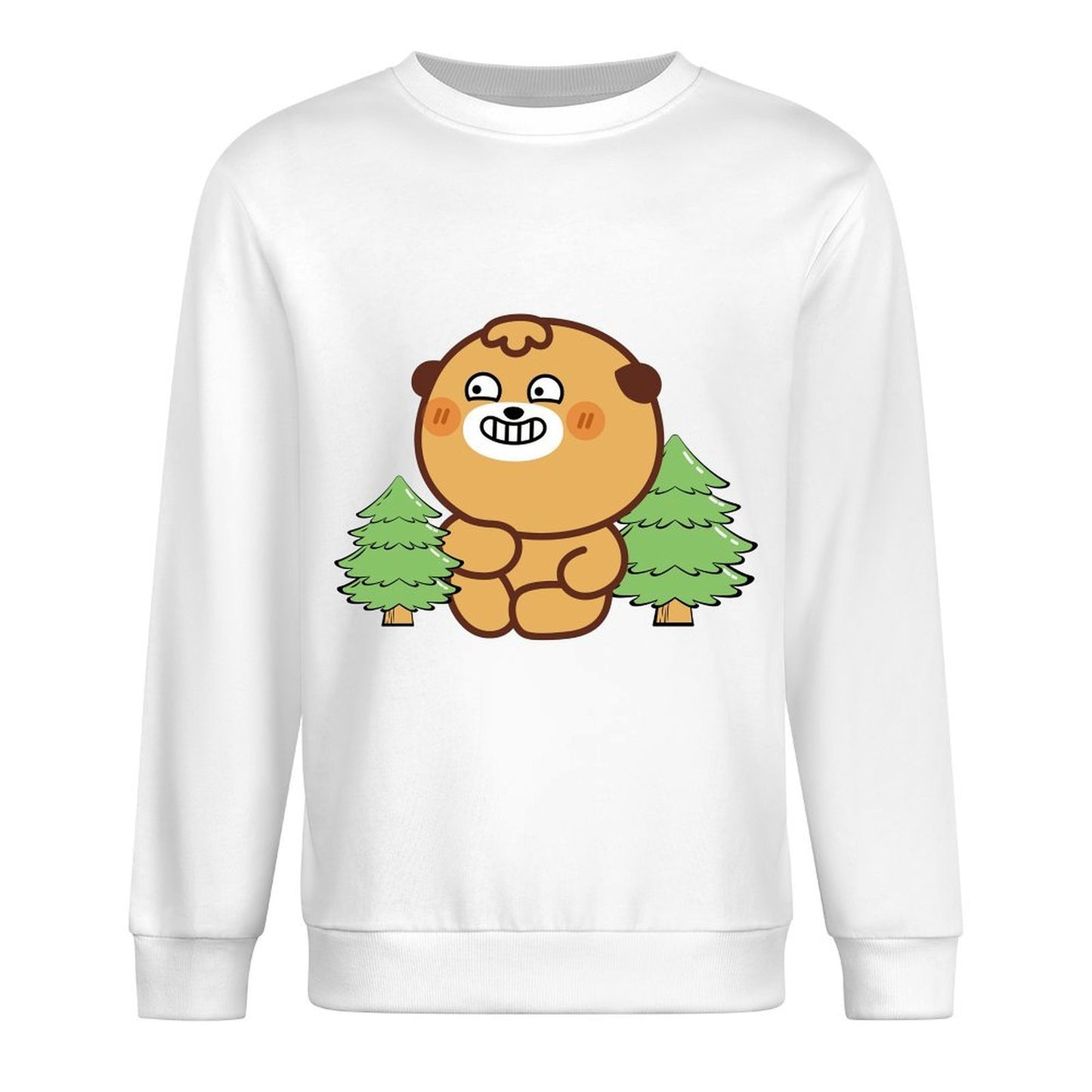 Front Patterned Long Sleeve TopFresh Refined