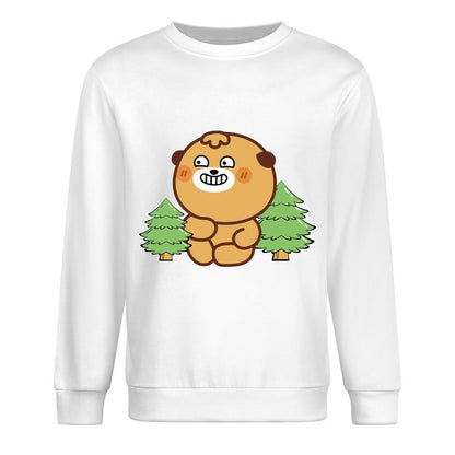 Front Patterned Long Sleeve TopFresh Refined