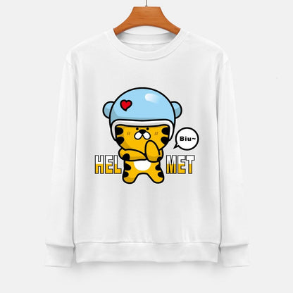 Front Patterned Long Sleeve TopBreathable ClassicLine